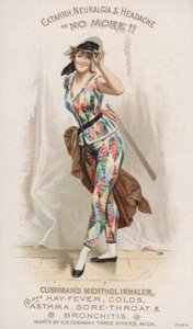 Inhalador de mentol Cushmans de American School